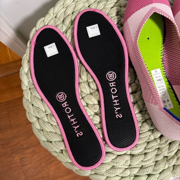 Rothy’s The Flat Breast Cancer Awareness Limited Edition Pink Ballet Flats - Picture 12 of 15